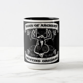 Söhne des Bogenschießens - Jagd der ursprünglichen Zweifarbige Tasse