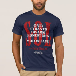 Söhne, die NUR TYRANTEN DER Freiheit sind, DISARM  T-Shirt