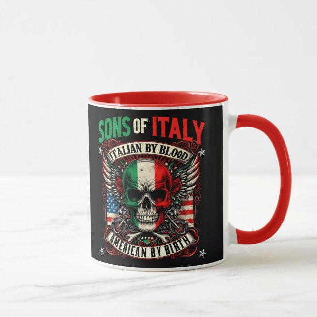 Söhne Italiens Tasse (Rechts)