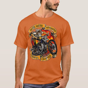 Söhne mit Arthritis Ibuprofen Kapitel Motorrad T-Shirt