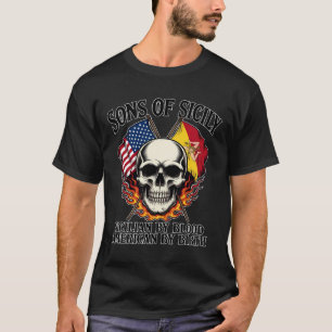 Söhne Siziliens: Sizilianer von Geburt, Amerikaner T-Shirt
