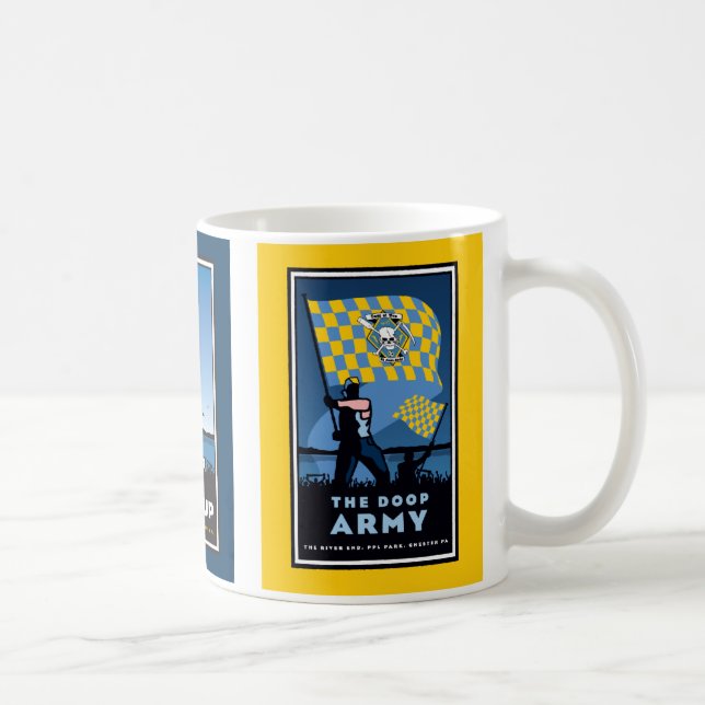 Söhne von Ben - Plakat-Tasse Kaffeetasse (Rechts)