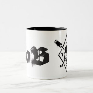 Söhne von Ben - Spraypaint Tasse