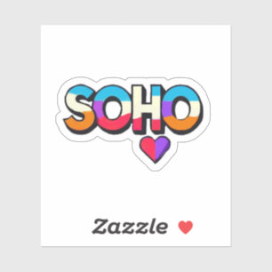 SoHo Aufkleber