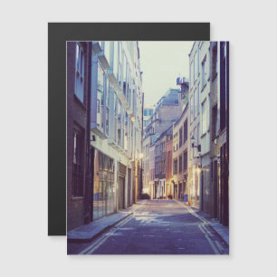 Soho London Street-Szene Magnetkarte