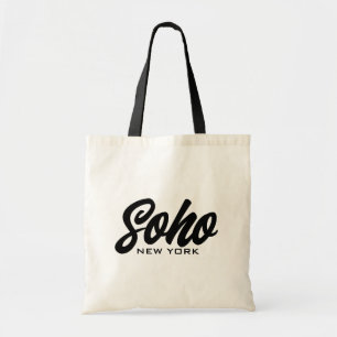 Soho New York Tasche mit Skripttypografie