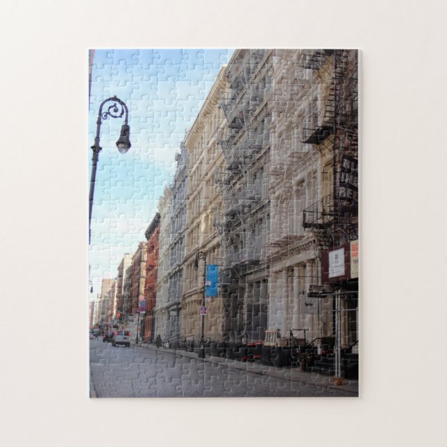 SoHo NYC Downtown Manhattan New York City Street (Vertikal)