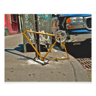 SOHO NYC Fahrrad Fotodruck