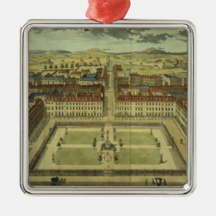 Soho oder Königs Square, für 'die Übersicht des Ornament Aus Metall