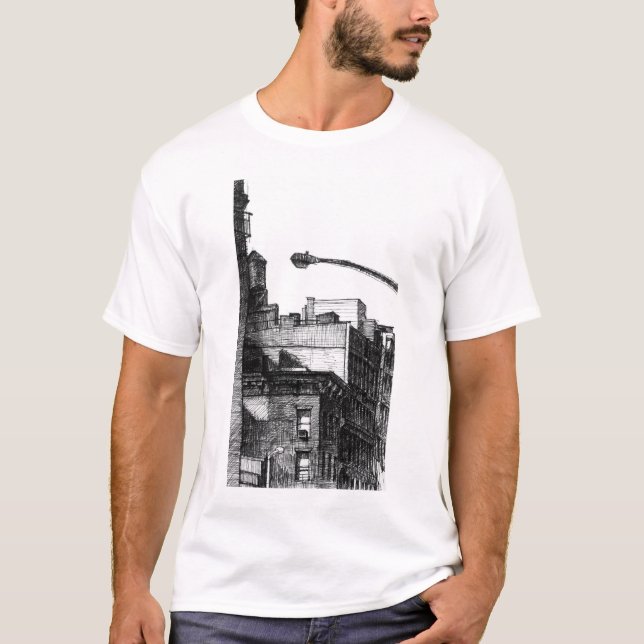 Soho Zeichnen T-Shirt (Vorderseite)