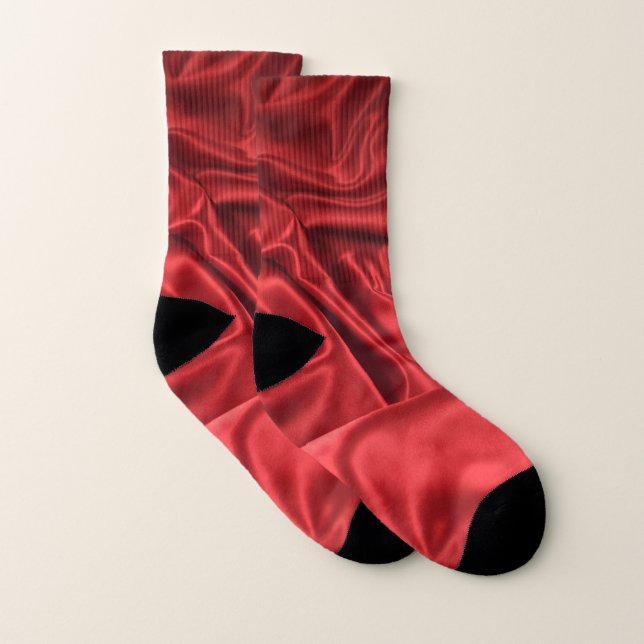 soie rouge (Paire)