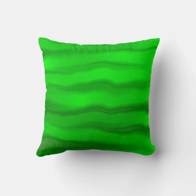 Soie verte - Coussin (Verso)