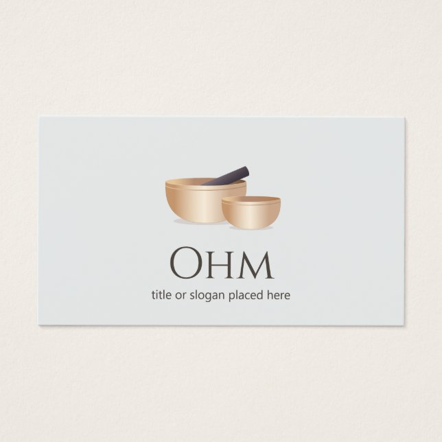 Soigner le son Tibetian Chanter Bowls (Devant)