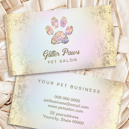 soin animal salon carte de visite