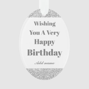 Soin d'anniversaire personnalisé et élégant