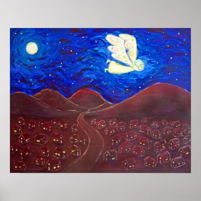 Soin de l'âme Ange Poster Imprimer (Devant)