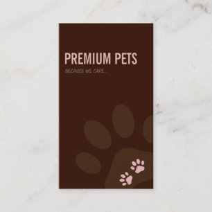 Soin des animaux familiers PROFESSIONNEL de CARTE