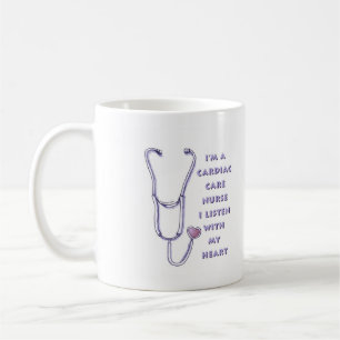 Soins cardiaques Infirmière Coeur mug