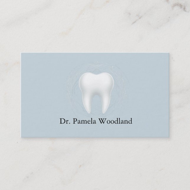 Soins dentaires Motif dentaire Design Carte de ren (Devant)