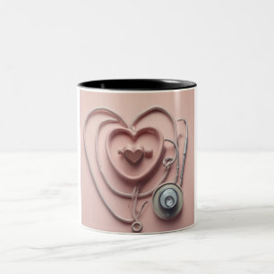 Soins du coeur : Mug en forme de coeur
