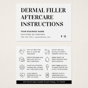 Soins Post-Opératoires pour Remplisseur Dermal Cla