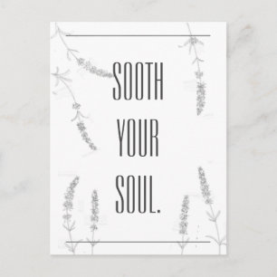Soins votre carte postale Soul