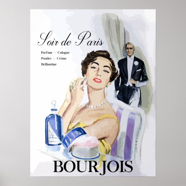 Soir de Paris (Abend von Paris) Poster (Vorne)