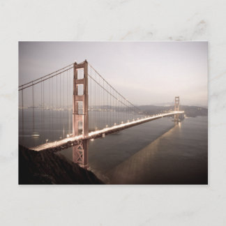 Soirée à la carte postale Golden Gate Bridge