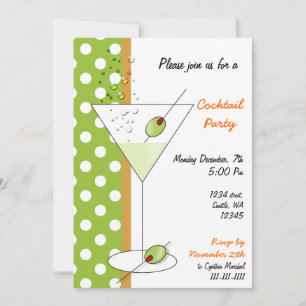 soirée Cocktail Invitation