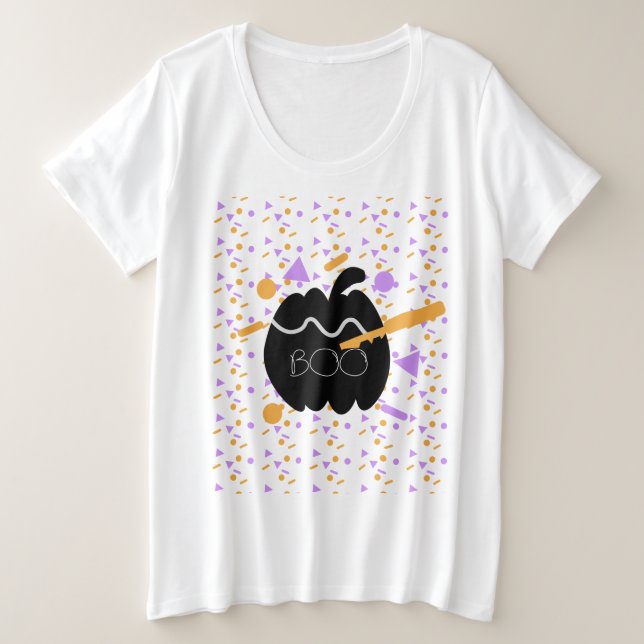 Soirée Costume de Citrouille géométrique Cute (Design devant)