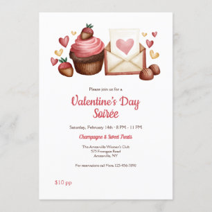 Soirée de la Saint Valentin Invitation