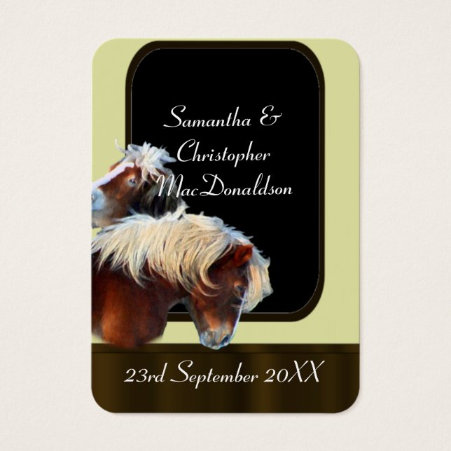 Soirée de mariage thématique grâce Merci tag (Devant)