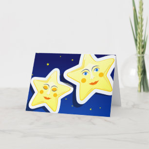 Soirée de rêve, carte de voeux