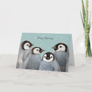 Soirée froide, Chaleureux Amis Carte de Noël