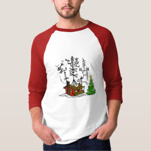 Soirée Radio Jambon avant Noël T-shirt