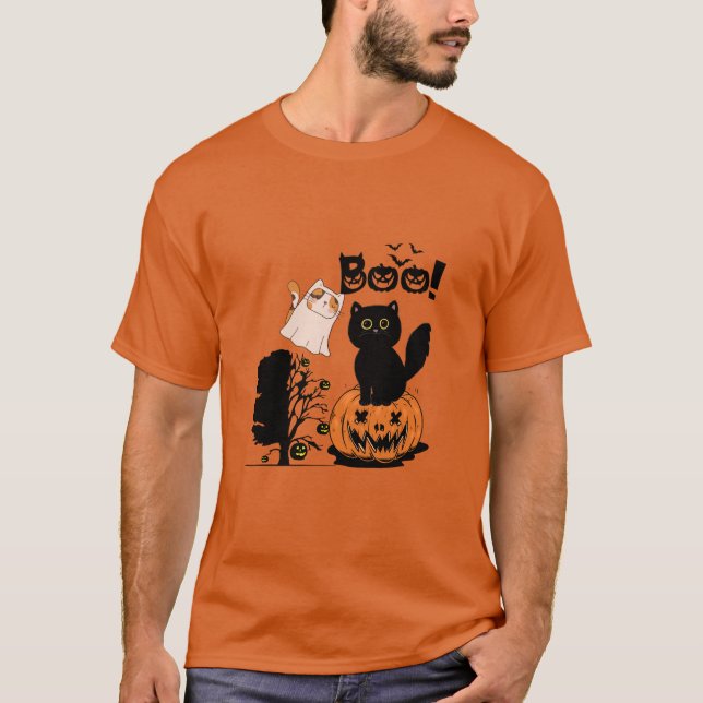 "Soirée très gaie à l'avance !" T-shirt simple hom (Devant)