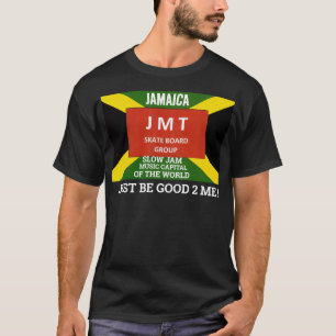 SOIS BON POUR MOI. T-shirt noir JMT