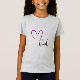 Sois Gentil, Gentil, Amour, Coeur Rouge, T-shirt