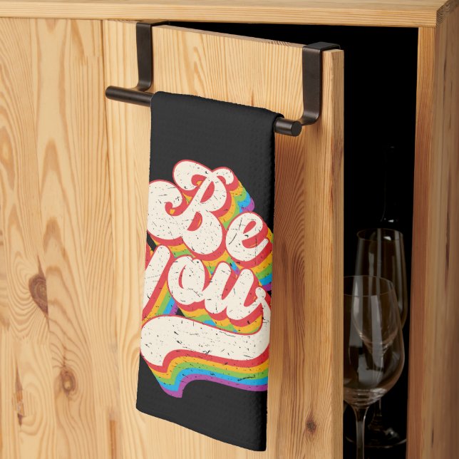 Sois Toi ! linge de cuisine (Pliage en tiers)