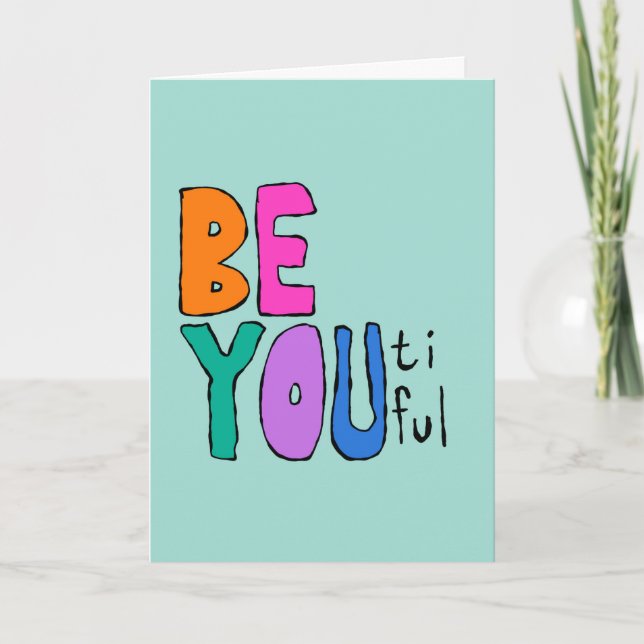 Sois-Tu Belle Lettrage Bright Colorful (Devant)