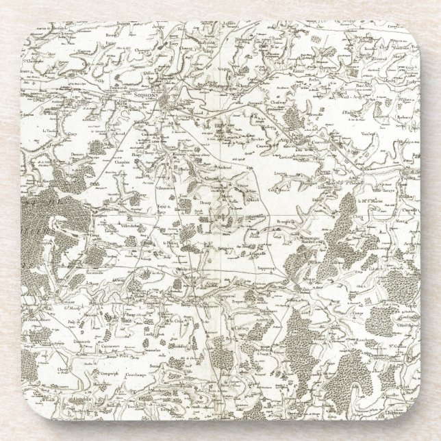 Soissons Getränkeuntersetzer (Vorderseite)