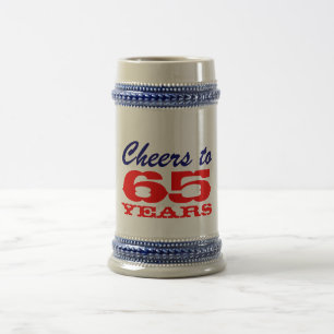 soixante-cinquième Cadeau de la tasse de bière