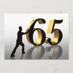soixante-cinquième Invitation de fête