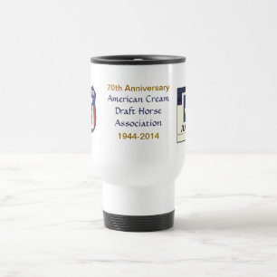 soixante-dixième Tasse de voyage de l'anniversair