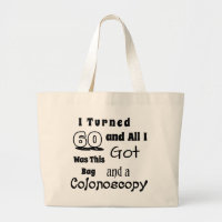 Soixantième sac hilare d'anniversaire - bâillon