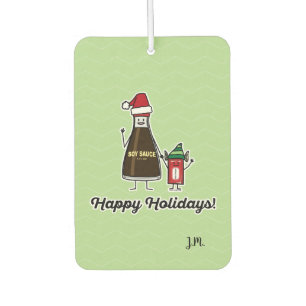 Soja Sauce Flasche Kind Weihnachten Weihnachten Autolufterfrischer