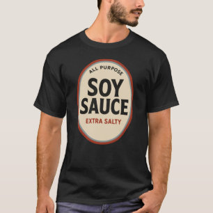 Sojasauce Lustiges Halloween Gewürz Kostüm T-Shirt