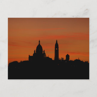 Sojourn Soleil Postcard - Heiliges Herz von Paris Postkarte