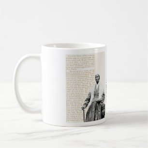 Sojourner-Wahrheit - die Rechte der Frauen, Detail Kaffeetasse