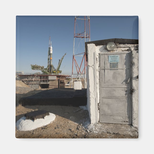 Sojus Rakete kurz nach Ankunft 2 Magnet (Vorne)
